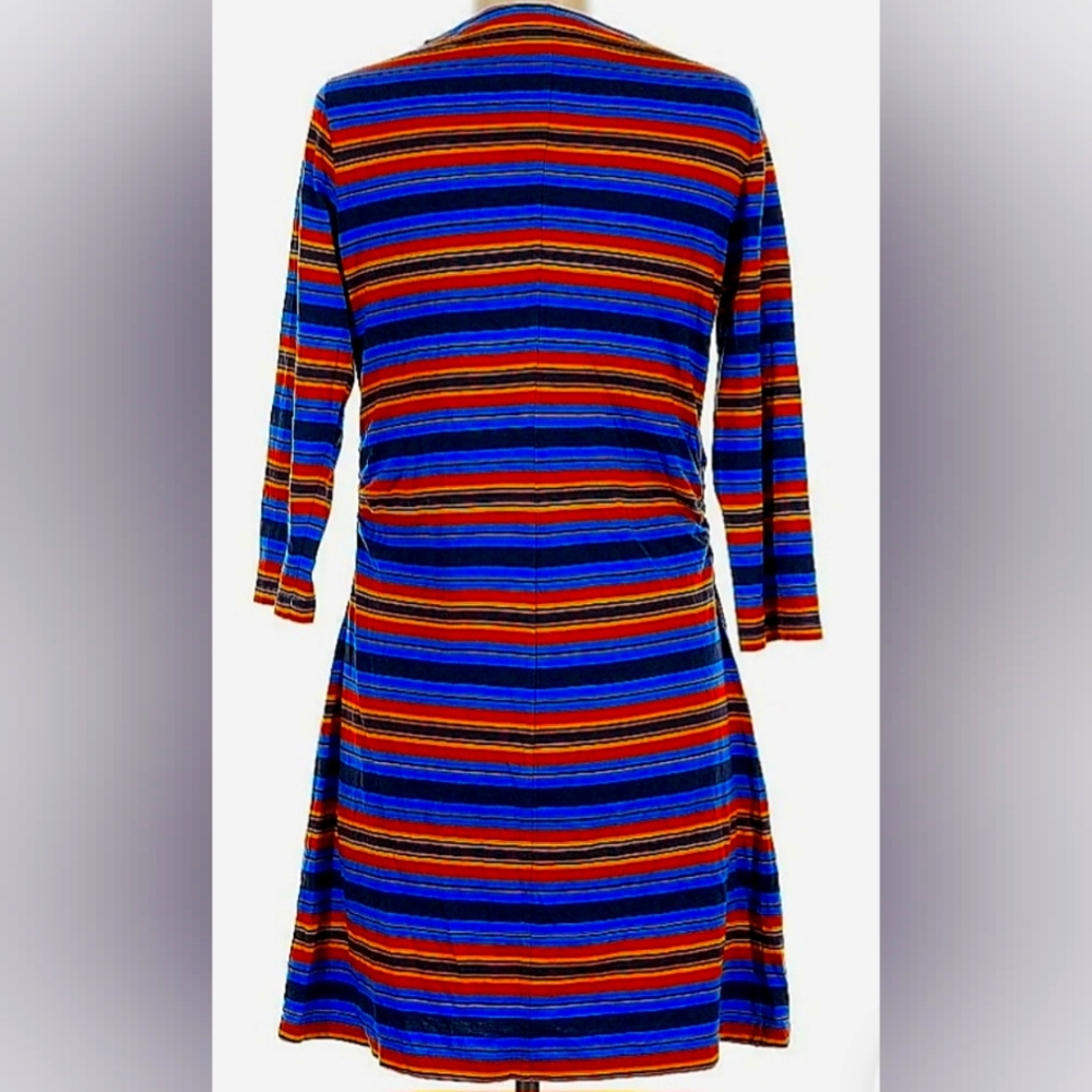 Patagonia Blue and Orange Casual Midi Dress - Picture 2 of 6
